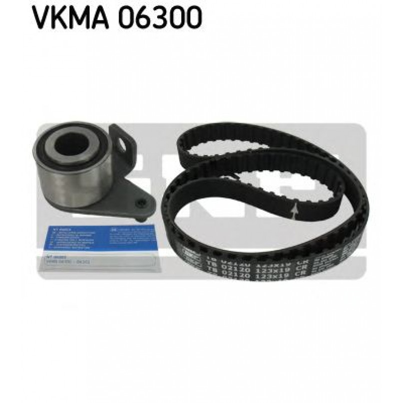 VKMA 06300 SKF Комплект (ремінь+ролики)